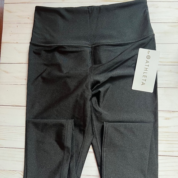 Athleta Pants - Athleta Elation Sheen Leggins Black Women's Size Small NWT
